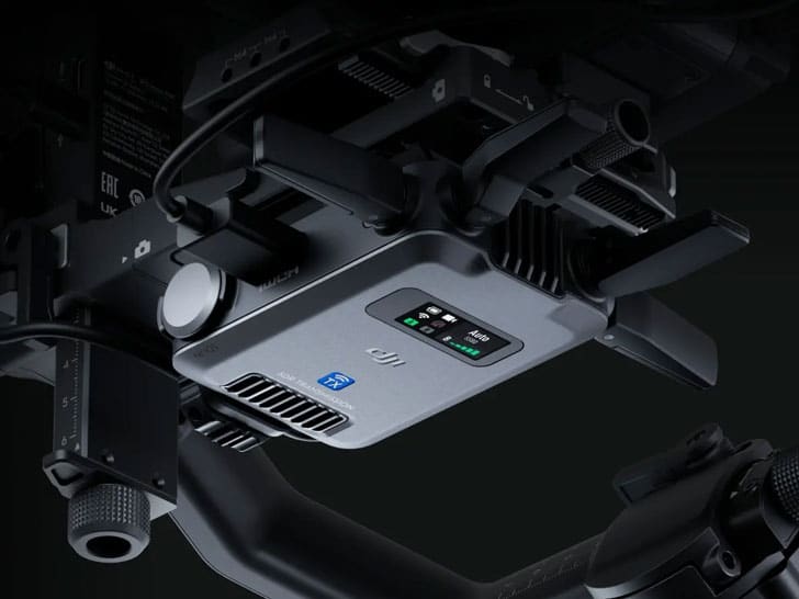 سیستم انتقال تصویر پیشرفته در DJI RS 5