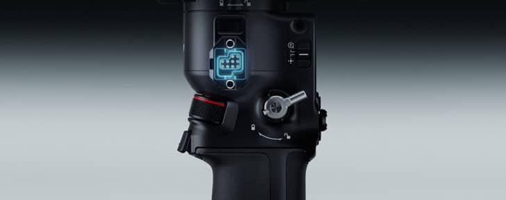 درگاه ارتباطی RSA در گیمبال DJI RS 5