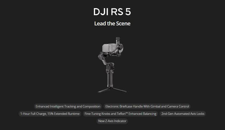 خرید گیمبال DJI RS 5