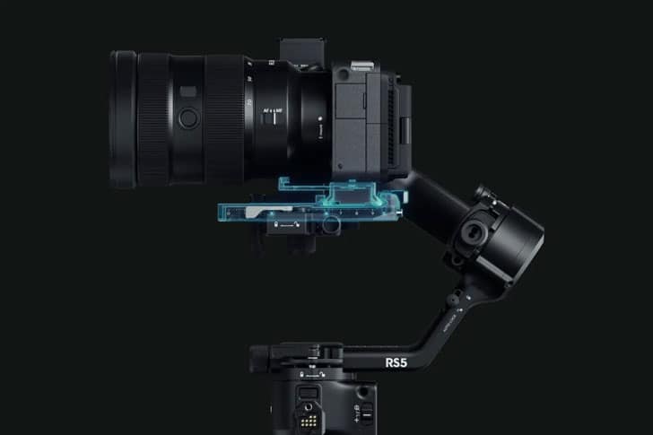 قابلیت های گیمبال DJI RS 5
