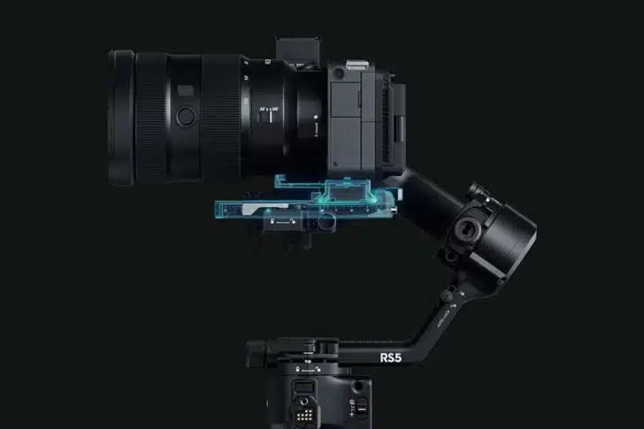 گیمبال DJI RS 5 قابلیت های گیمبال DJI RS 5