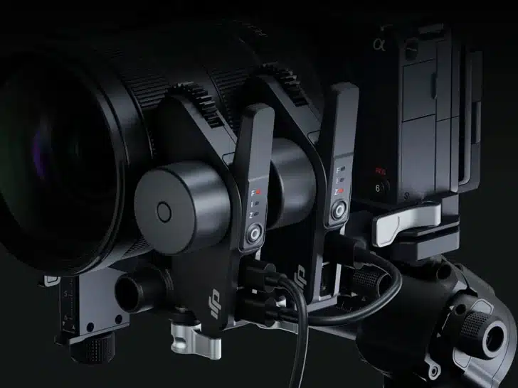 گیمبال DJI RS 5 قابلیت استفاده از Focus Pro در آر اس 5