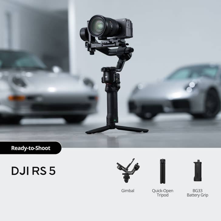 پک استاندارد گیمبال DJI RS 5