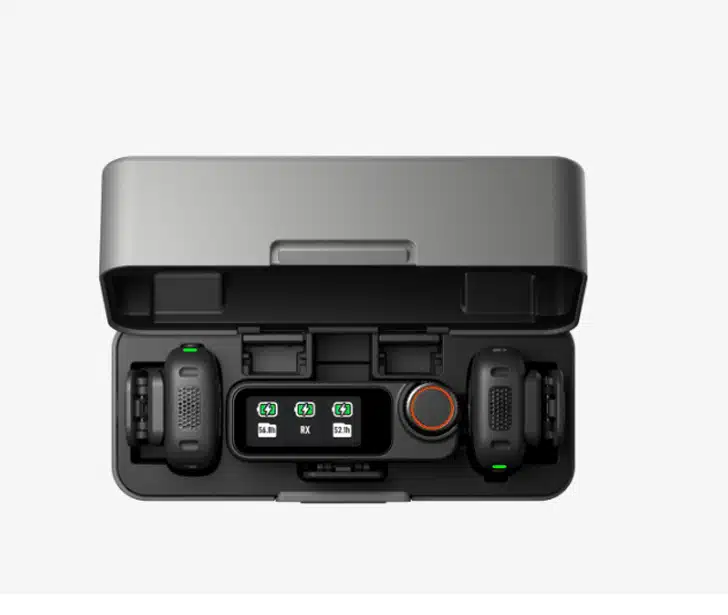 میکروفون DJI 3 شارژ سریع ۵ دقیقه ای با میکروفون دی جی آی 3