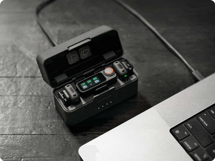انتقال فایل بدون دردسر با DJI Mic 3