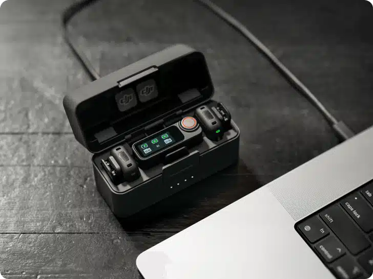 میکروفون DJI 3 انتقال فایل بدون دردسر با DJI Mic 3